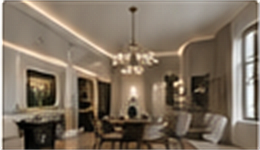 Kitchen and dining lighting in a real home