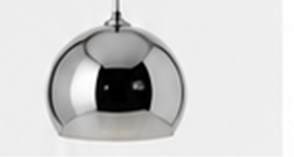 Chrome lighting finish