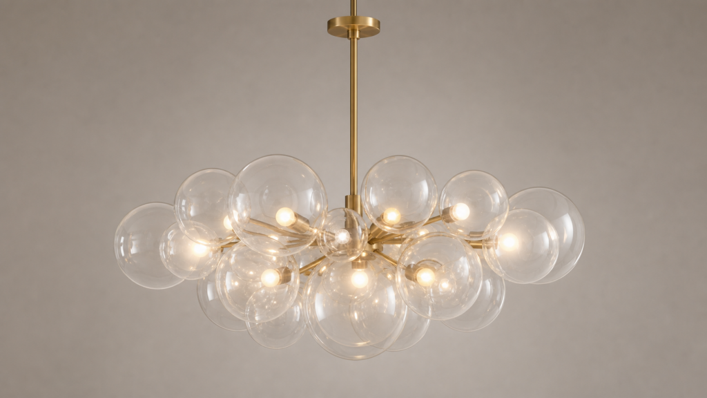 Bauhaus Column Ceiling Fans with Lights 24 in